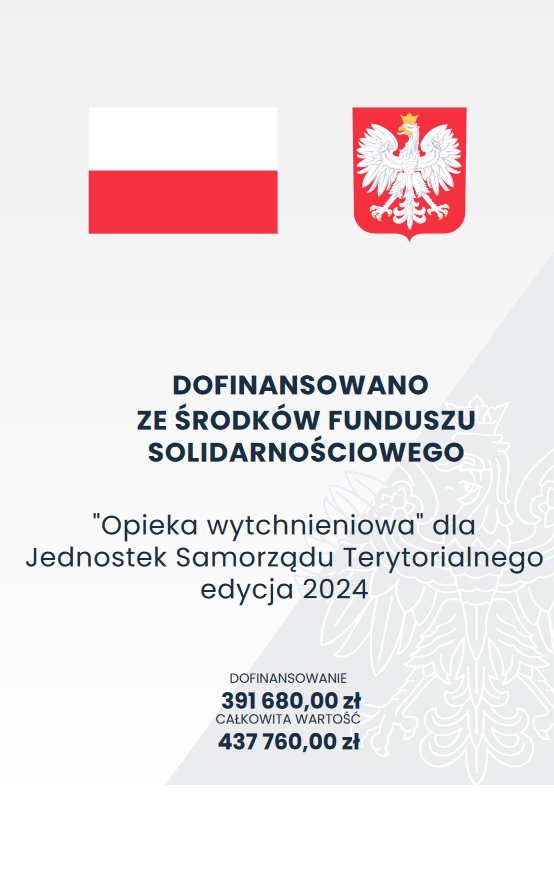 plakat Programu Opieka wytchnieniowa dla JST edycja 2024